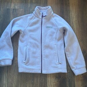 Columbia Girl (7/8) Purple Fleece Jacket